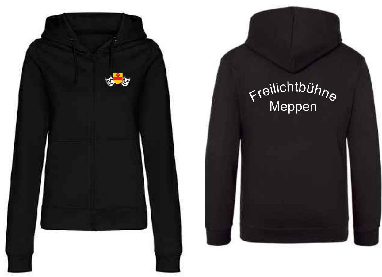 Basic Freilichtbühne Meppen Damen Kapuzen Sweat Jacke