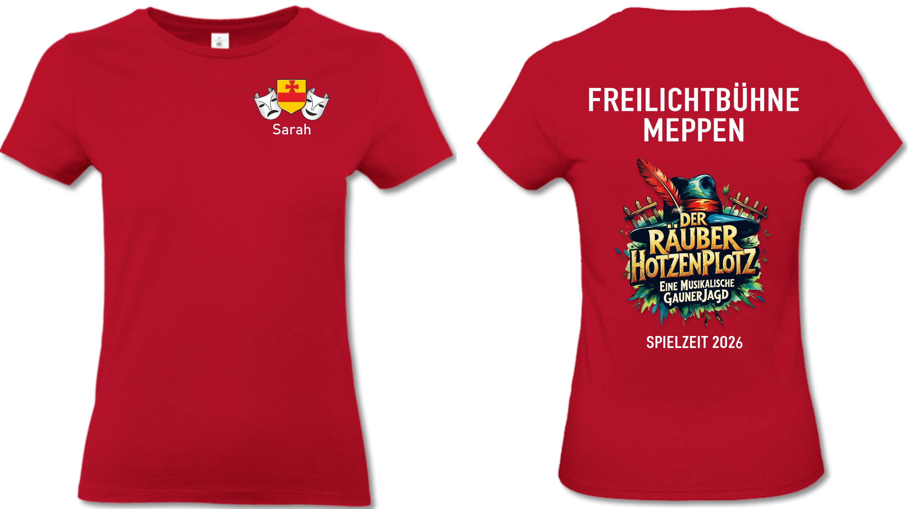 Der Räuber Hotzenplotz Damen T-Shirt 