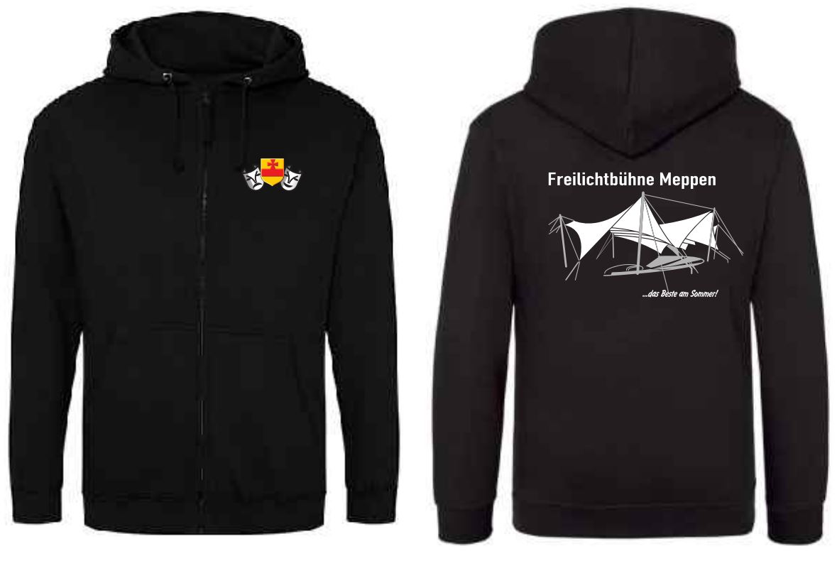 Basic "Dach" Kinder Kapuzen Sweat Jacke 