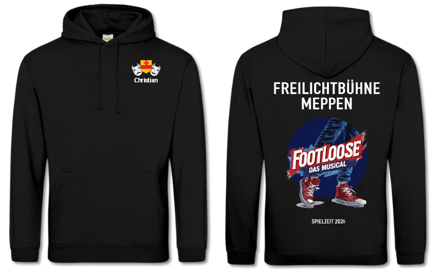 Footloose Herren Kapuzen Pullover